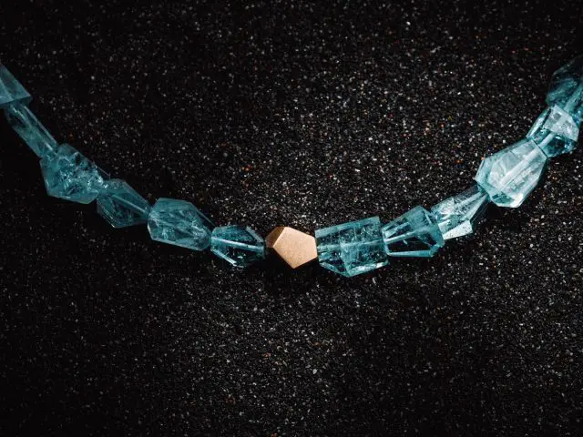 Aquamarin Collier