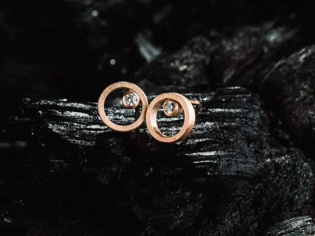 Ohrringe Gold mit Brillanten